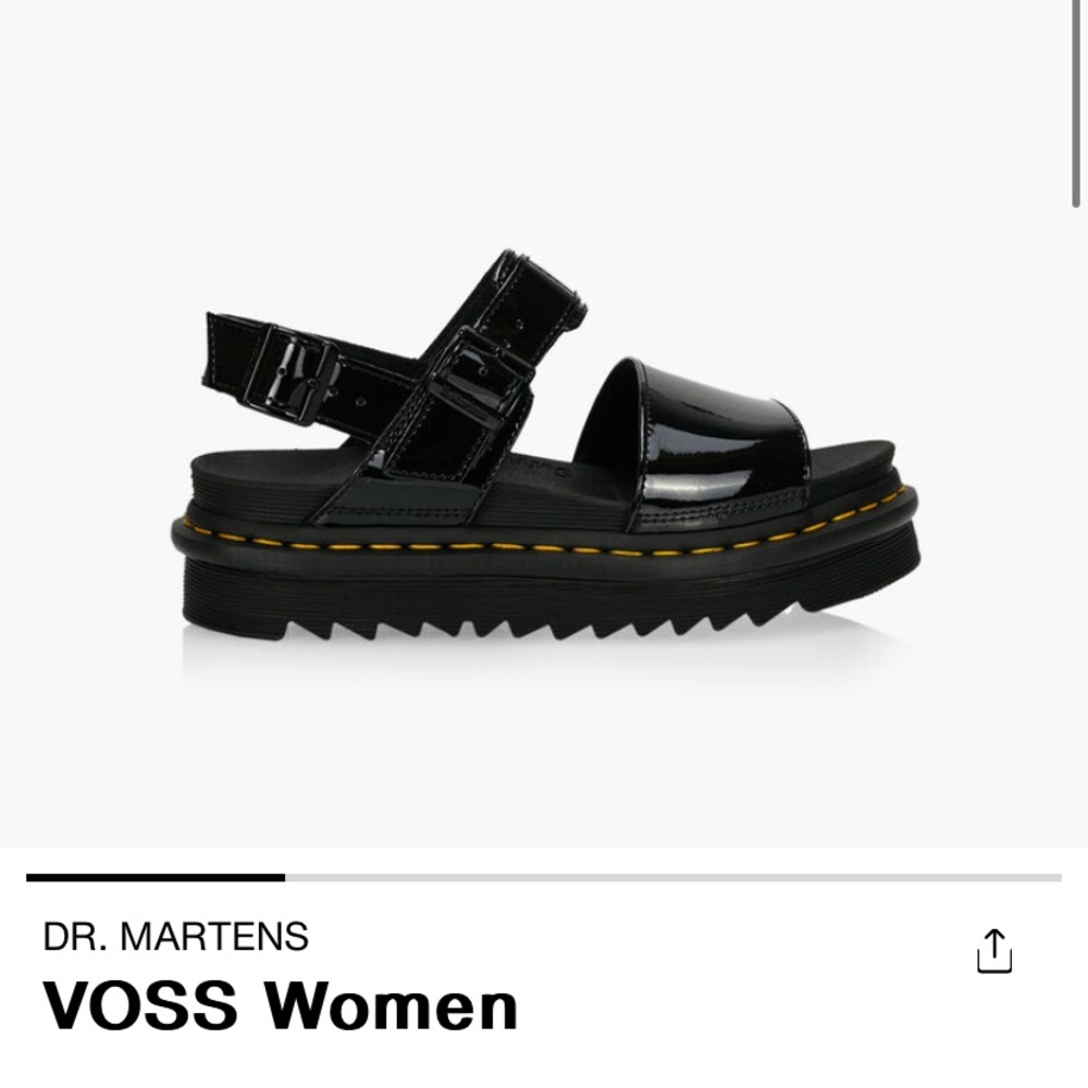 Like new Dr. Marten VOSS platform sandals